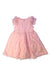 A Pink Sleeveless Dresses from Mayoral in size 6T for girl. (Front View)
