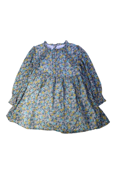 A Blue Long Sleeve Dresses from Mayoral in size 7Y for girl. (Front View)