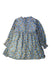 A Blue Long Sleeve Dresses from Mayoral in size 7Y for girl. (Back View)