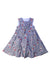 A Blue Sleeveless Dresses from Mayoral in size 6T for girl. (Front View)