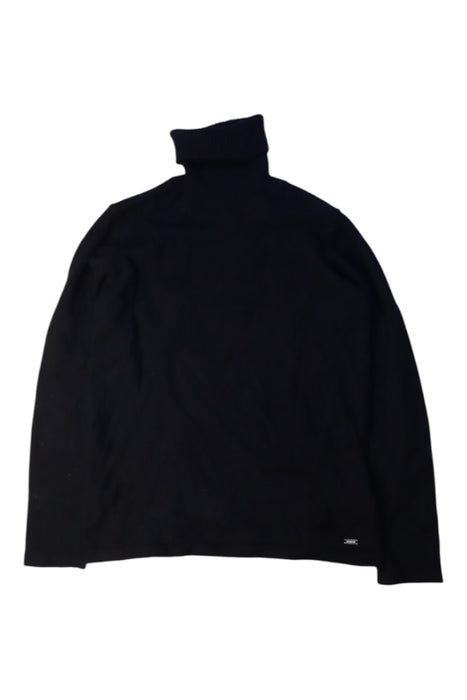 A Black Long Sleeve Tops from Mayoral in size 8Y for girl. (Front View)