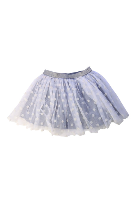 A Blue Tulle Skirts from Mayoral in size 7Y for girl. (Front View)