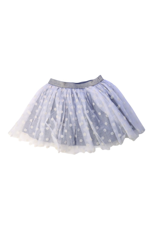 A Blue Tulle Skirts from Mayoral in size 7Y for girl. (Front View)