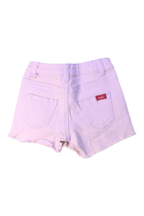 A Pink Shorts from Seed in size 4T for girl. (Back View)