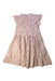 A Multicolour Short Sleeve Dresses from Petit Bateau in size 8Y for girl. (Back View)