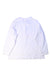 A White Long Sleeve T Shirts from Bape by A Bathing Ape in size 7Y for boy. (Back View)