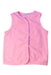 A Pink Dress Up Vests from Miki House in size 5T for girl. (Front View)