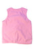 A Pink Dress Up Vests from Miki House in size 5T for girl. (Back View)