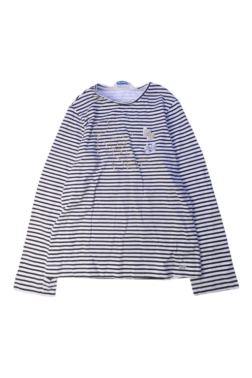 A Black Long Sleeve T Shirts from Mayoral in size 8Y for girl. (Front View)