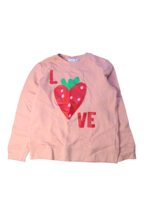 A Peach Crewneck Sweatshirts from Stella McCartney in size 8Y for girl. (Front View)