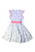 A White Sleeveless Dresses from Petit Bateau in size 8Y for girl. (Front View)