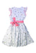 A White Sleeveless Dresses from Petit Bateau in size 8Y for girl. (Back View)
