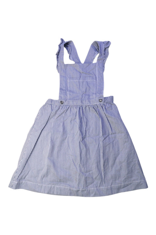 A Blue Overall Dresses from Jacadi in size 8Y for girl. (Front View)