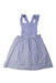 A Blue Overall Dresses from Jacadi in size 8Y for girl. (Front View)