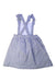A Blue Overall Dresses from Jacadi in size 8Y for girl. (Back View)