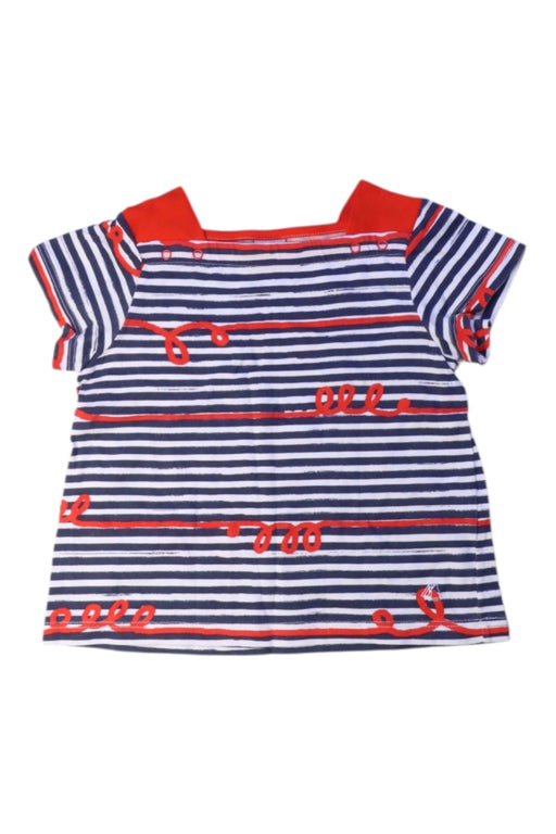 A Multicolour Short Sleeve Tops from Petit Bateau in size 3T for girl. (Front View)