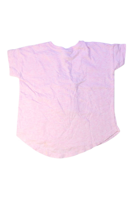 A Pink Short Sleeve Tops from Seed in size 3T for girl. (Back View)