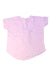 A Pink Short Sleeve Tops from Seed in size 3T for girl. (Back View)