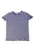 A Navy Short Sleeve Tops from Seed in size 5T for girl. (Front View)