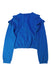 A Blue Cardigans from Jacadi in size 8Y for girl. (Back View)