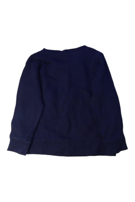 A Navy Crewneck Sweatshirts from Seed in size 5T for girl. (Back View)