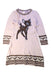 A Pink Sweater Dresses from Monnalisa in size 8Y for girl. (Front View)