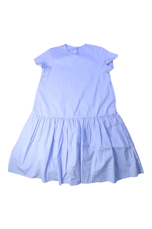 A Blue Short Sleeve Dresses from jnby by JNBY in size 5T for girl. (Front View)