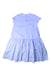 A Blue Short Sleeve Dresses from jnby by JNBY in size 5T for girl. (Back View)