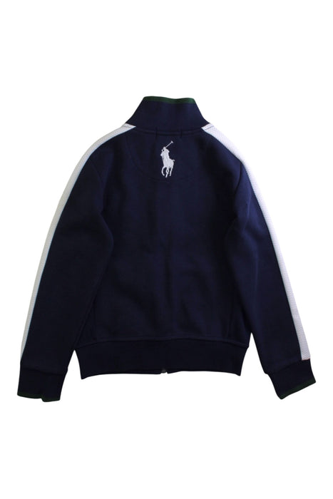 A Navy Lightweight Jackets from Polo Ralph Lauren in size 7Y for boy. (Back View)
