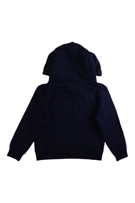 A Navy Hooded Sweatshirts from Polo Ralph Lauren in size 4T for boy. (Back View)