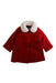A Red Coats from Jacadi in size 2T for girl. (Front View)