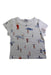 A White Short Sleeve T Shirts from Petit Bateau in size 4T for girl. (Front View)