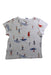A White Short Sleeve T Shirts from Petit Bateau in size 4T for girl. (Back View)