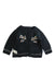 A Black Cardigans from Petit Bateau in size 6-12M for neutral. (Front View)