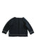 A Black Cardigans from Petit Bateau in size 6-12M for neutral. (Back View)