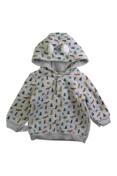 A Multicolour Hooded Sweatshirts from Petit Bateau in size 6-12M for boy. (Front View)
