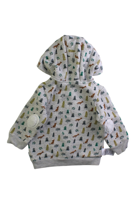 A Multicolour Hooded Sweatshirts from Petit Bateau in size 6-12M for boy. (Back View)