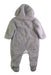 A Taupe Long Sleeve Bodysuits from Mothercare in size 3-6M for boy. (Back View)