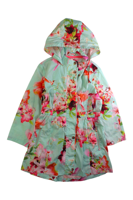 A Pink Lightweight Jackets from Baker by Ted Baker in size 8Y for girl. (Front View)