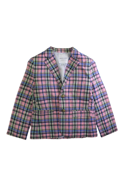 A Multicolour Blazers from Janie & Jack in size 7Y for girl. (Front View)
