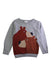 A Grey Knit Sweaters from Seed in size 6T for boy. (Front View)