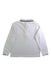 A White Long Sleeve Polos from Jacadi in size 6T for girl. (Back View)