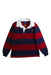 A Red Long Sleeve Polos from Polo Ralph Lauren in size 6T for boy. (Front View)
