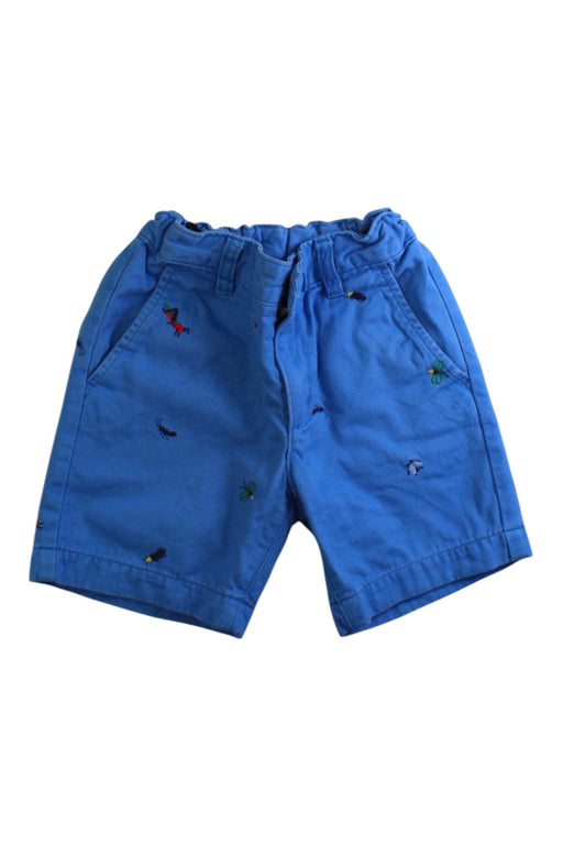 A Blue Shorts from Hanna Andersson in size 5T for boy. (Front View)