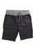 A Grey Shorts from Tea in size 5T for boy. (Front View)