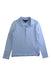 A Blue Long Sleeve Polos from Polo Ralph Lauren in size 6T for girl. (Front View)