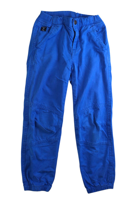 A Blue Casual Pants from Polarn O. Pyret in size 5T for boy. (Front View)