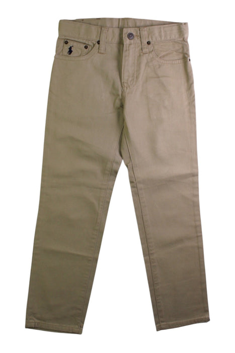 A Beige Casual Pants from Polo Ralph Lauren in size 5T for boy. (Front View)