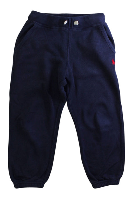 A Navy Sweatpants from Polo Ralph Lauren in size 5T for boy. (Front View)