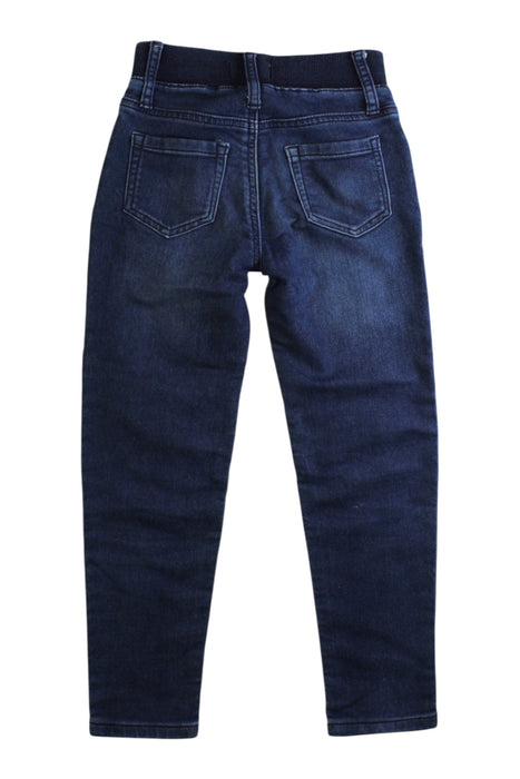 A Navy Jeans from Peek in size 6T for boy. (Back View)